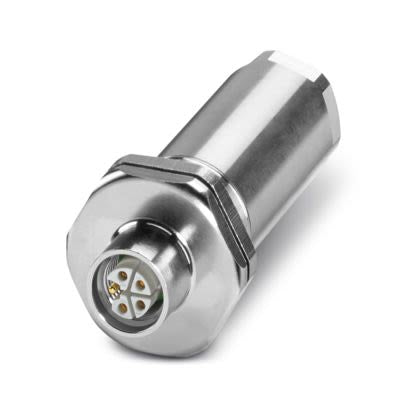 Phoenix Contact Circular Connector, 5 Contacts, Front, M12 Connector, Socket, Female, IP65, SACC Series