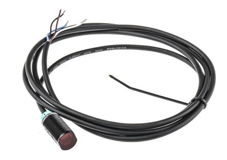 Pepperl + Fuchs Diffuse Photoelectric Sensor, Barrel Sensor
