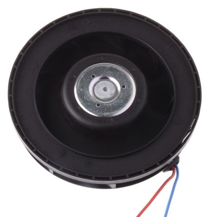 ebm-papst REF 100 Series Centrifugal Centrifugal Fan, 12V dc, 86 m³/h, DC Operation 104 mm x 104mm x 24.9 mm