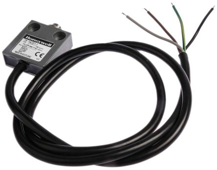 Honeywell 14CE Series Plunger Limit Switch, SPDT, IP65, IP66, IP67, IP68, Die Cast Zinc Housing, 250V ac, 5A