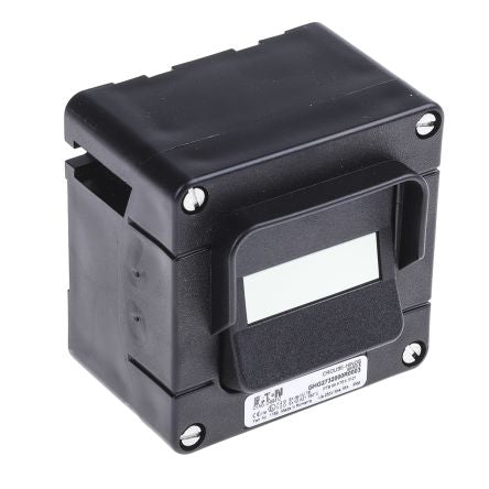 Eaton OFF-ON Control Station Switch - DPST, Polyamide, Black, IP66