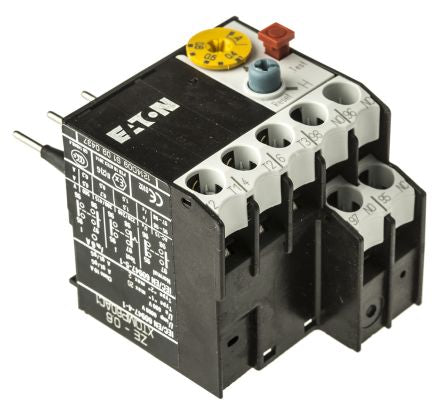 Eaton, ZE Overload Relay 1 NO/1 NC, 0.4A, 0.6 A F.L.C, 600mA Contact Rating, 6 W, 600V ac