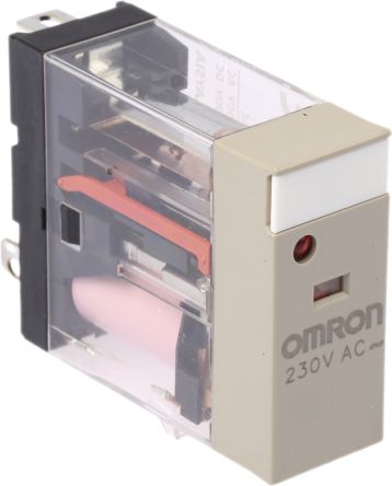 Omron Power Relay, 230V ac Coil, 10A Switching Current, SPDT
