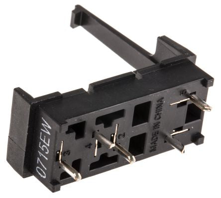 Omron P2R 5 Way 250V ac PCB Relay Socket, for use with 1 Pole G2R Series