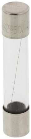 Eaton 600mA F Glass Cartridge Fuse, 6.3 x 32 mm