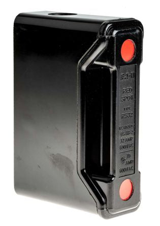 Eaton 32A Rail Mount Fuse Holder for A2, 1P-Pole, 690V ac