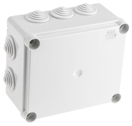 ABB Grey Polyamide 66 Junction Box, IP55, 77 mm, 160mm 35 mm