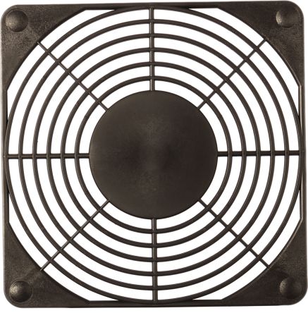 ebm-papst Plastic Finger Guard for 119 x 119 mm Fans, 105 mm Hole Spacing 119 mm 119mm, 6.5 mm