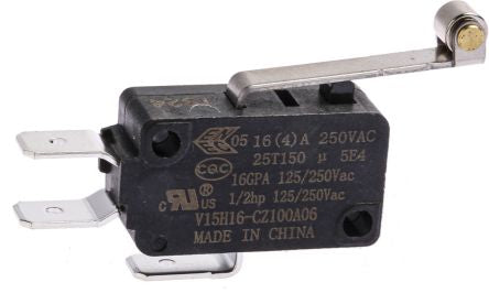 Honeywell Pin Plunger Micro Switch, Quick Connect Terminal, 16A, 250 V ac, SPDT, IP67