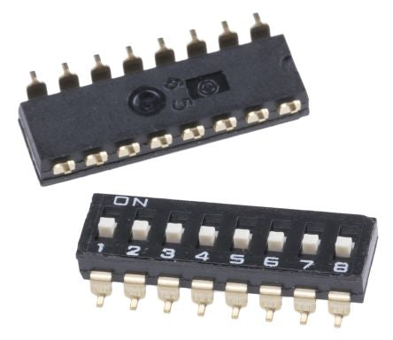 Omron Slide Rotary Coded DIP Switch Surface Mount