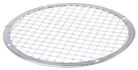 ebm-papst Galvanised Steel Finger Guard for 120 mm Fans, 132 mm Hole Spacing 140 mm 140mm, 11 mm