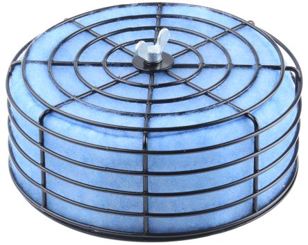 ebm-papst Fan Filter for 140 mm, 146 mm, 160 mm Fans, Viledon Filter, Steel Frame, 185 mm 185mm 74 mm