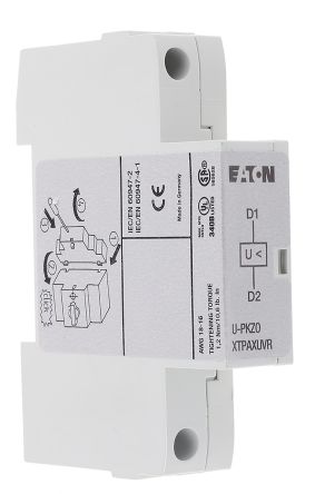 Eaton Motor Starter PKZM 4 Series Motor Accessory for Use with PKE Series, PKM0 Series, PKZM01 Series, PKZM0 Series,