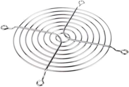 ebm-papst LZ30K Series Plated Steel Finger Guard for 120 mm Fans, 104.8 mm Hole Spacing 104.8 mm 104.8mm