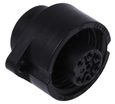 Hirschmann Circular Connector, 6 Contacts, Flange, 21.8 mm Connector, Socket, Female, IP67, CA Series