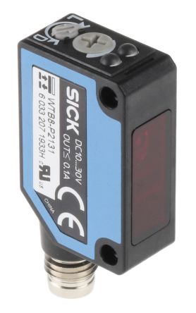 SICK Background Suppression Photoelectric Sensor, Block Sensor
