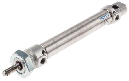 Festo 500 mm Pneumatic Cylinder - 19239 DSNU Series, Double Acting Acting