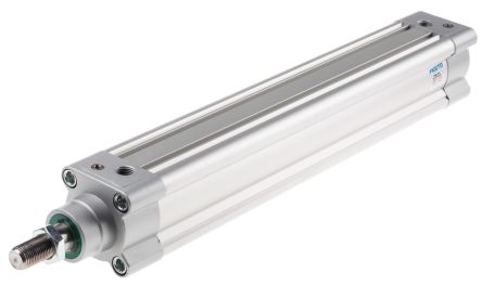 Festo Pneumatic Piston Rod Cylinder - 2098975 50 mm Bore, 300 mm DSBC Series, Double Acting Acting