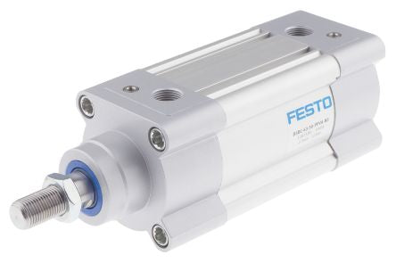 Festo Pneumatic Piston Rod Cylinder - 1383580 63 mm Bore, 50 mm DSBC Series, Double Acting Acting