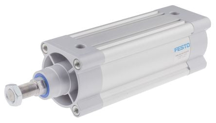 Festo Pneumatic Piston Rod Cylinder - 2126640 80 mm Bore, 150 mm DSBC Series, Double Acting Acting