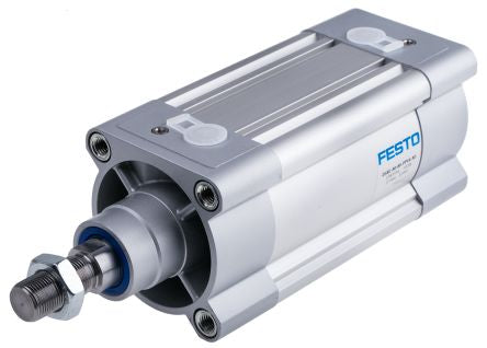 Festo Pneumatic Piston Rod Cylinder - 1383336 80 mm Bore, 80 mm DSBC Series, Double Acting Acting
