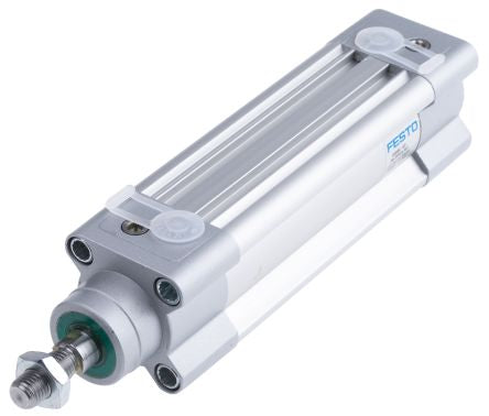 Festo Pneumatic Piston Rod Cylinder - 2123072 32 mm Bore, 70 mm DSBC Series, Double Acting Acting