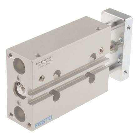 Festo Pneumatic Guided Cylinder - 170904 12 mm Bore, DFM Series, 50 mm Double Acting Acting