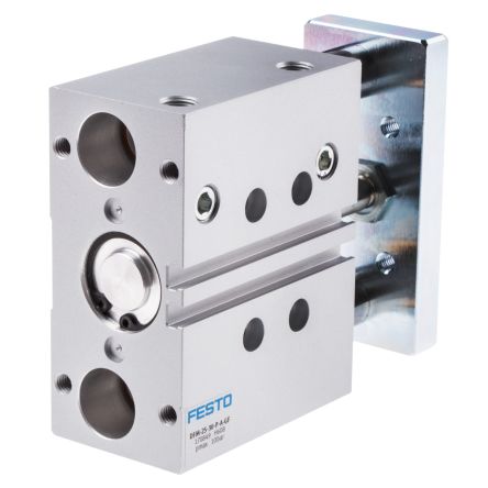 Festo Pneumatic Guided Cylinder - 170849 25 mm Bore, DFM Series, 30 mm Double Acting Acting
