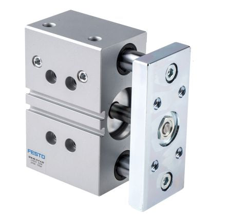 Festo Pneumatic Guided Cylinder - 170939 40 mm Bore, DFM Series, 25 mm Double Acting Acting