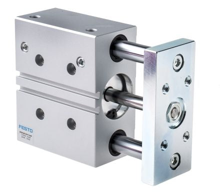 Festo Pneumatic Guided Cylinder - 170940 40 mm Bore, DFM Series, 50 mm Double Acting Acting
