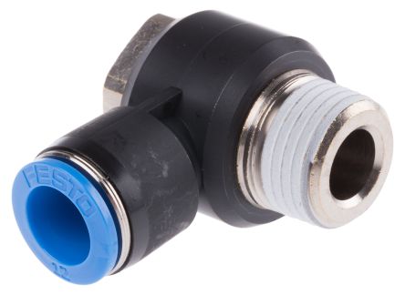Festo QSLV Series, 153095, Male, R 1/2 in, ISO 228-1, Metric, R