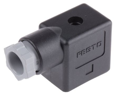 Festo MSSD 3 DIN 43650 B Solenoid Connector Female, 250V Voltage