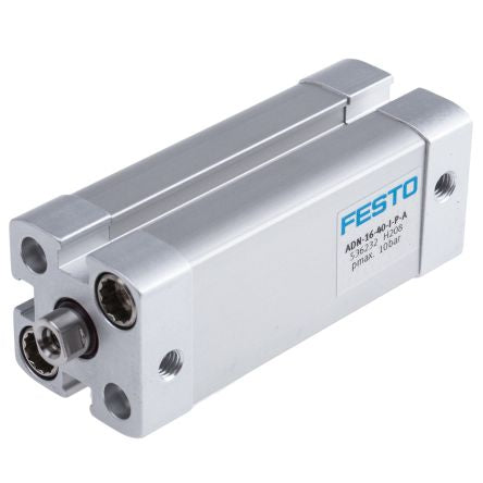 Festo Pneumatic Cylinder - 536232 16 mm Bore, 40 mm ADN Series, Double Acting Acting