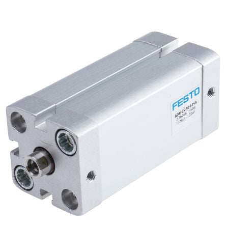 Festo Pneumatic Cylinder - 536266 25 mm Bore, 50 mm ADN Series, Double Acting Acting