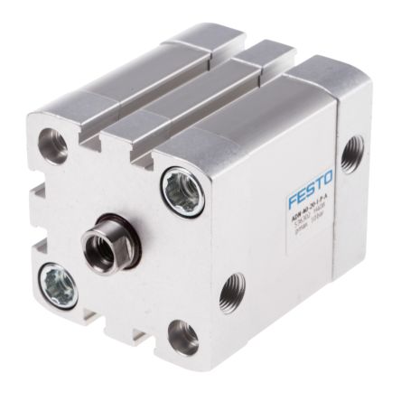 Festo Pneumatic Cylinder - 536302 40 mm Bore, 20 mm ADN Series, Double Acting Acting