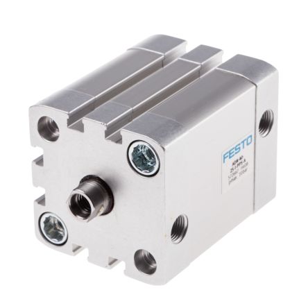 Festo Pneumatic Cylinder - 572667 40 mm Bore, 25 mm ADN Series, Double Acting Acting