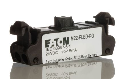 Eaton RMQ Titan M22 Series Light Block, 24V, Red, Green Light