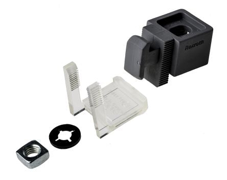 Bosch Rexroth Polypropylene Variofix Block, 10 mm Strut Profile