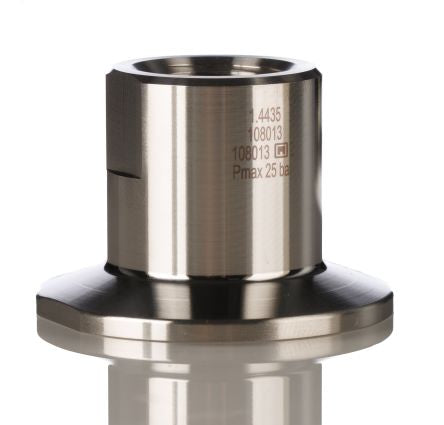 ifm electronic, E33401 Series Clamp Adapter 1.5 in for Use with for Units with G ½ adaptation, DIN 32676, ISO 2852