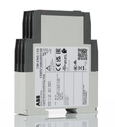 ABB CM-ENS Series Liquid Level Relay -, DIN Rail 1 Voltage Input 240V ac-Rated SPDT Relay