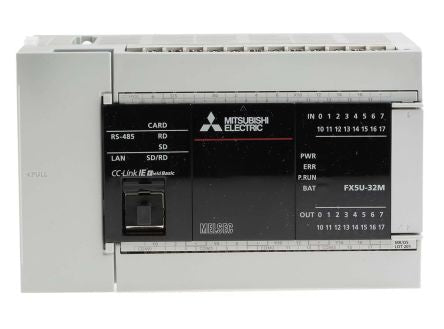 Mitsubishi Electric MELSEC iQ-F Series PLC CPU, Analogue Output, 16-Input, Analogue Input