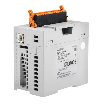 Mitsubishi Electric Analogue Input Module Analogue Digital for use with FX5U CPU Module, FX5UC CPU Module
