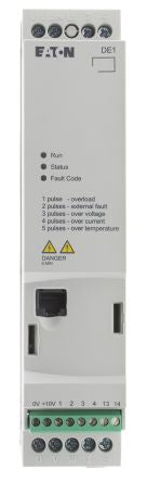 Eaton Variable Speed Starter, 0.37 kW 230V ac, 1 Phase 2.3 A, DE11 Series
