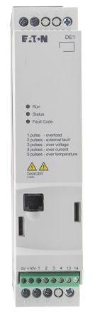 Eaton Variable Speed Starter, 0.75 kW 230V ac, 1 Phase 4.3 A, DE11 Series