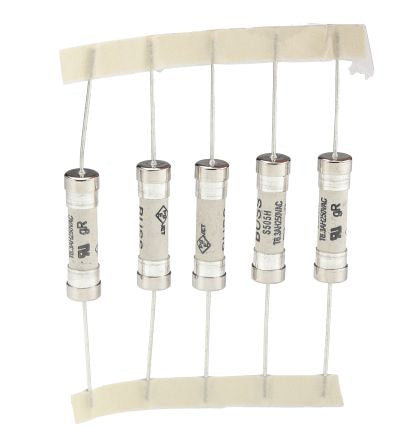 Eaton 6.3A T Ceramic Cartridge Fuse, 5 x 20 mm