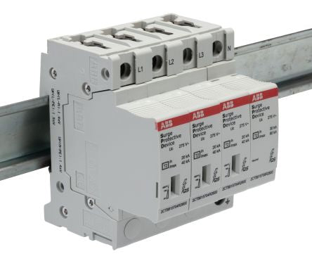 ABB, OVR Surge Protection Device 275V Maximum Voltage Rating 40 kA Maximum Surge Current Surge Protection Device