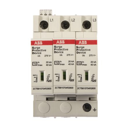 ABB, OVR Surge Protection Device 275V Maximum Voltage Rating 40 kA Maximum Surge Current Surge Protection Device