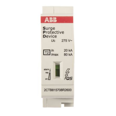 ABB, OVR Surge Protection Device 275V Maximum Voltage Rating 80 kA Maximum Surge Current Surge Protection Device