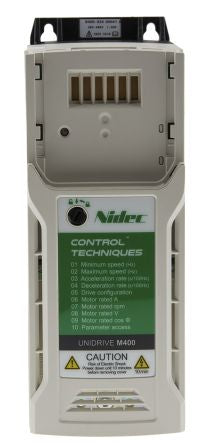 Control Techniques Inverter Drive, 1.5 kW, 3 Phase, M400 Series 480V 4.1 A