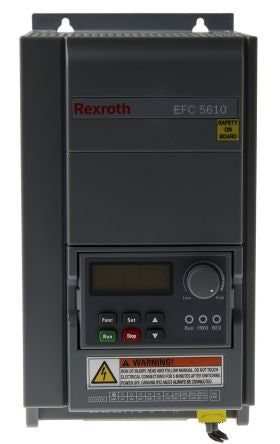 Bosch Rexroth Inverter Drive, 3 kW, 3 Phase, EFC 5610 Series 380V ac 7.4 A